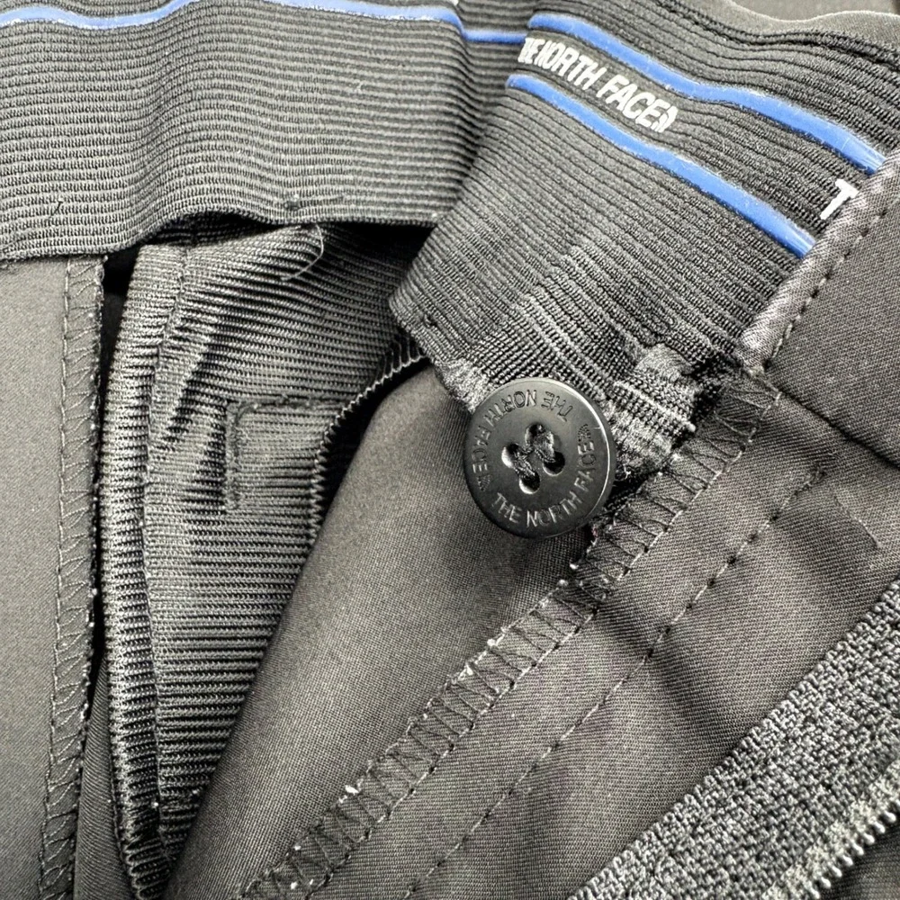 The‎ North Face Men's Black Pleated Lightweight Pants Lightweight Stretch 36/27